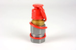 (HF0001 + HF0002)  1/2" Female NPT Thread 1/2" Body Pair Hydraulic Coupler ISO 16028 Flat Face Quick Connect