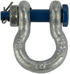 3/8" 1 TON D Ring Shackle Screw Pin Clevis Safety Bolt G2130 Style