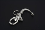 2-3/4" Eye Swivel Snap Shackle 316 Stainless Steel for Sailboat Spinnaker Halyard