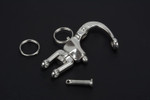 5" Jaw Swivel Snap Shackle 316 Stainless Steel for Sailboat Spinnaker Halyard