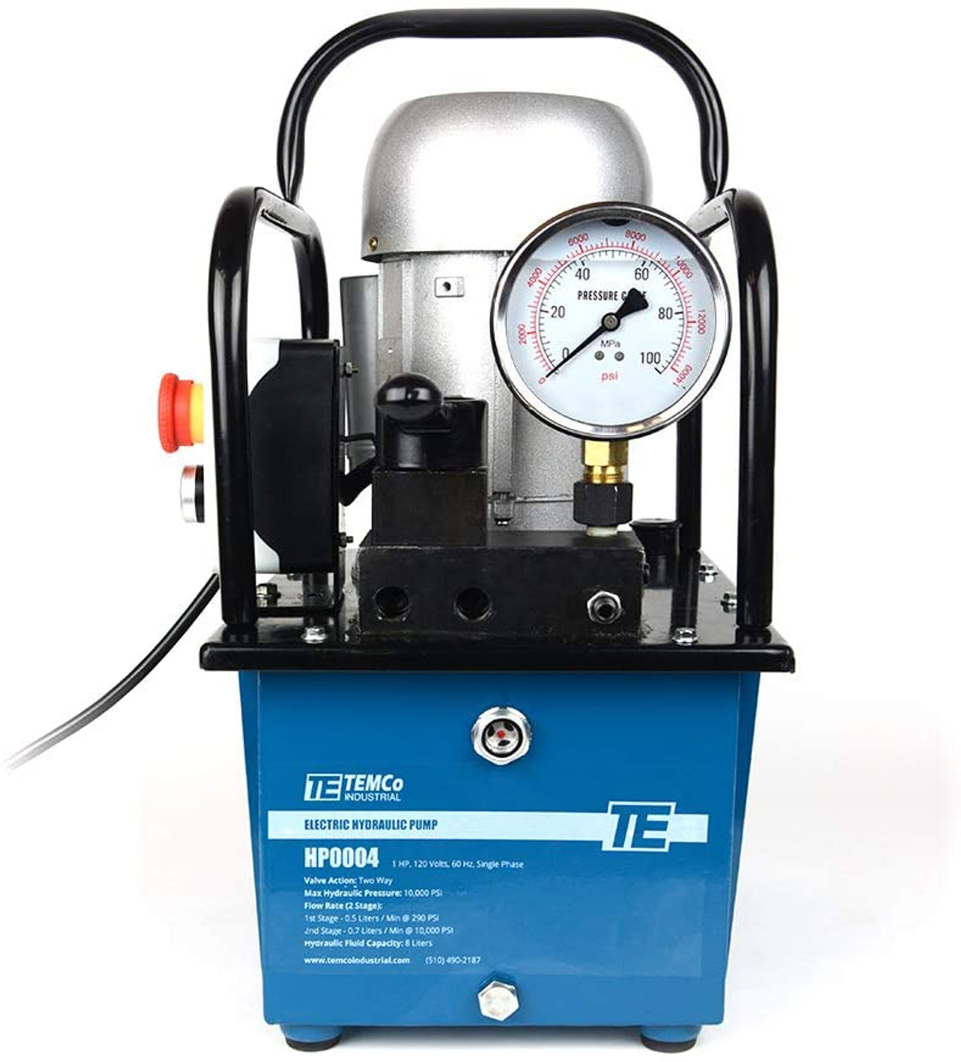 HP0004 Electric Hydraulic Pump Power Pack Unit 2 Stage Double Acting