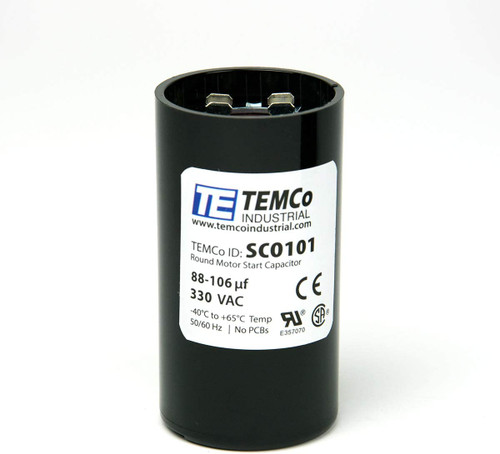 88-106 MFD uF Electric Motor Start Capacitor 330V - 330 volt