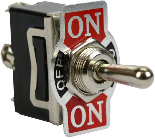 Heavy Duty 20A 125V ON-OFF-ON SPDT 3 Terminal Toggle Switch