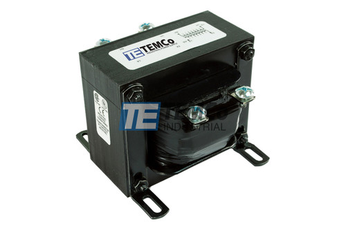1 Phase - 480 Volts Primary - 220 Volts Secondary - 250 VA - Control Transformer - 60 Hz - Copper - Open (Core & Coil) - TEMCo - TT2897