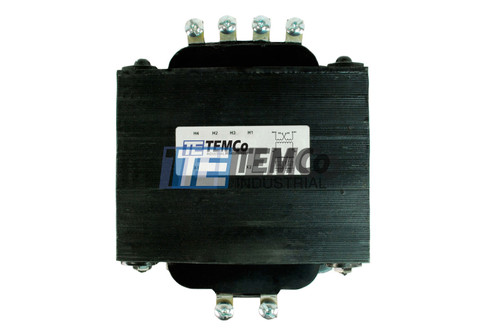 1 Phase - 240/480 Volts Primary - 115 Volts Secondary - 5 KVA - Control Transformer - 60 Hz - Copper - Open (Core & Coil) - TEMCo - TT3175
