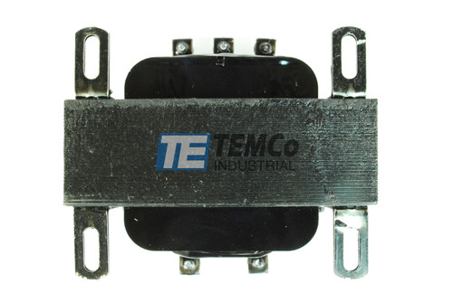 1 Phase - 347/380 Volts Primary - 24 Volts Secondary - 500 VA - Control Transformer - 60 Hz - Copper - Open (Core & Coil) - TEMCo - TT5269
