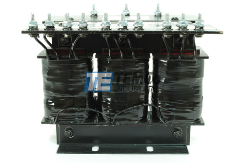 3 Phase - 575 Volts Primary - 110 Volts Secondary - 2 kVA - Control Transformer - 60 Hz - Copper - Open (Core & Coil) - TEMCo - T12552