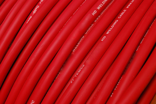 TEMCo WC0027 Welding Cable - 2/0 AWG 30 ft - Red