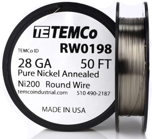 Nickel-chromium Wire, 28-Gauge, 4-Ounce Spool