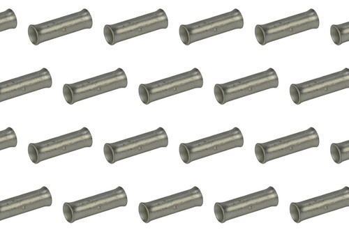 6 AWG Tin Plated Copper Butt Splice Connector - 50 Pack