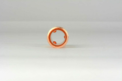 4 AWG Bare Copper Butt Splice Connector - 50 Pack