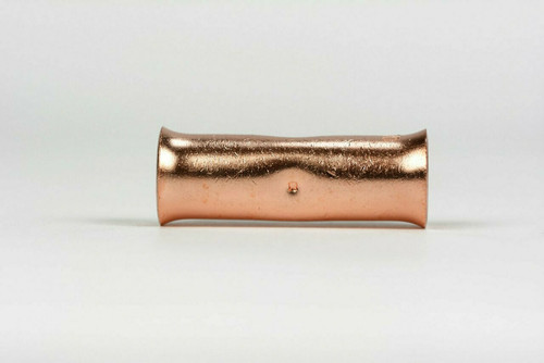 1/0 AWG Bare Copper Butt Splice Connector - 50 Pack