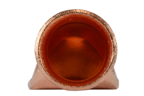 Bare Copper Ring Terminal - 4/0 AWG, 5/16" Hole (5 Pack)