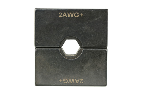 TH0005 single size Die set for wire size 2+ AWG