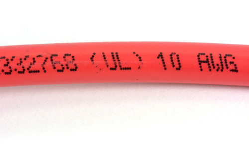 TEMCo 10 AWG Solar PV Wire,  6 Ft Black + 6 Ft Red,  Bare Copper - Made in USA