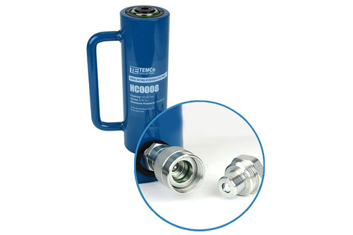 Hydraulic Cylinder Ram Single Acting 10 TON 6" Inch Stroke