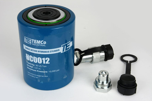 Hydraulic Cylinder Ram Single Acting 30 TON 2" Inch Stroke