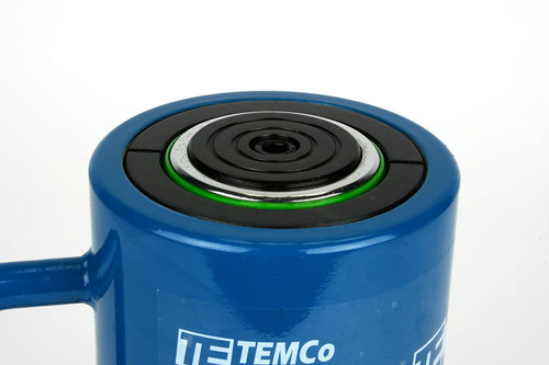 TEMCo HC0034 Low Profile Height Hydraulic Cylinder Puck 50 Ton 0.63" Stroke 