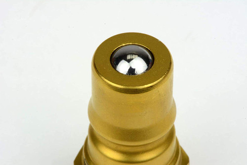 (HF0055 + HF0056) 1/4" Female NPT Thread 1/4" Body Pair Hydraulic Coupler ISO 7241B Ball Valve Quick Connect