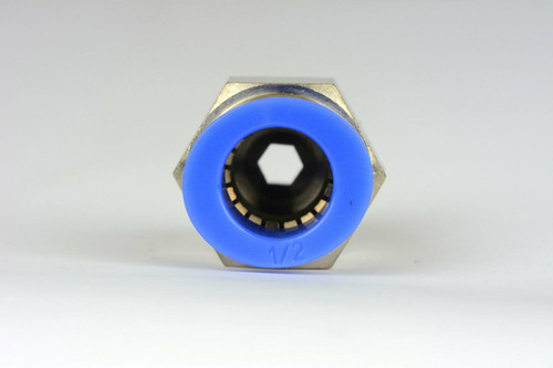 1/8" NPT to 1/2" Hose OD Pneumatic Air Quick Push to Connect Fitting