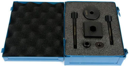 Double D Punch Die Set 1-3/8 inch x 1-1/8 inch Knockout Hole w/ Case -  TEMCo Industrial