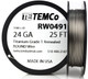 Titanium Wire 24 AWG RW0491 - 25 FT 0.25 oz Surgical Grade 1 Non-Resistance AWG