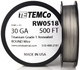Titanium Wire 30 AWG RW0518 - 500 FT 1.23 oz Surgical Grade 1 Non-Resistance AWG