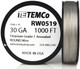 Titanium Wire 30 AWG RW0519 - 1000 FT 2.46 oz Surgical Grade 1 Non-Resistance AWG