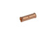 6 AWG Bare Copper Butt Splice Connector - 25 Pack