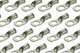 Tin Plated Copper Ring Terminal - 6 AWG, 3/8" Hole (100 Pack)