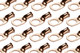 Bare Copper Ring Terminal - 6 AWG, 1/2" Hole (25 Pack)