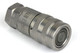 (HF0046 + HF0047) 3/8" Female NPT Thread 3/8" Body Pair Hydraulic Coupler ISO 16028 Flat Face Quick Connect