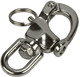 5" Eye Swivel Snap Shackle 316 Stainless Steel for Sailboat Spinnaker Halyard