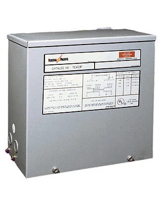 N48LF2Y-9 Federal Pacific, 9 kVA, 480 Primary, 208Y/120 Secondary, Isolation - Encapsulated, 3 Phase, 60 Hz, Aluminum, FT0582