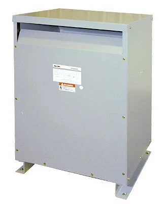 T48LH2Y-112 Federal Pacific, 112.5 kVA, 480 Primary, 208Y/120 Secondary, Isolation, 3 Phase, 60 Hz, Aluminum, FT0627