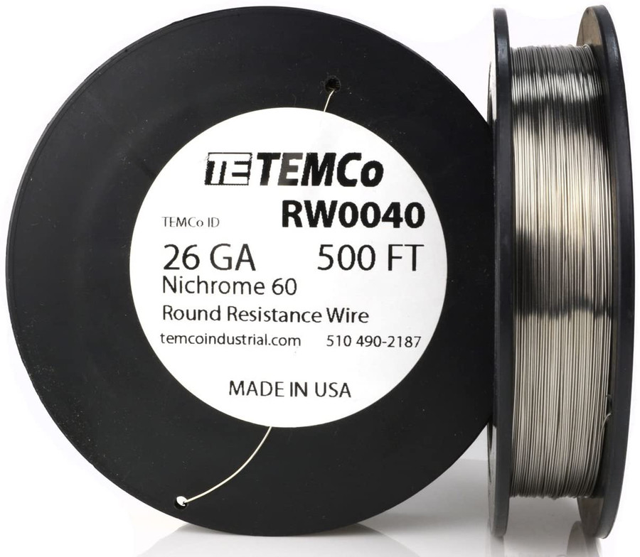 26 AWG 500 ft Nichrome 60 resistance wire.