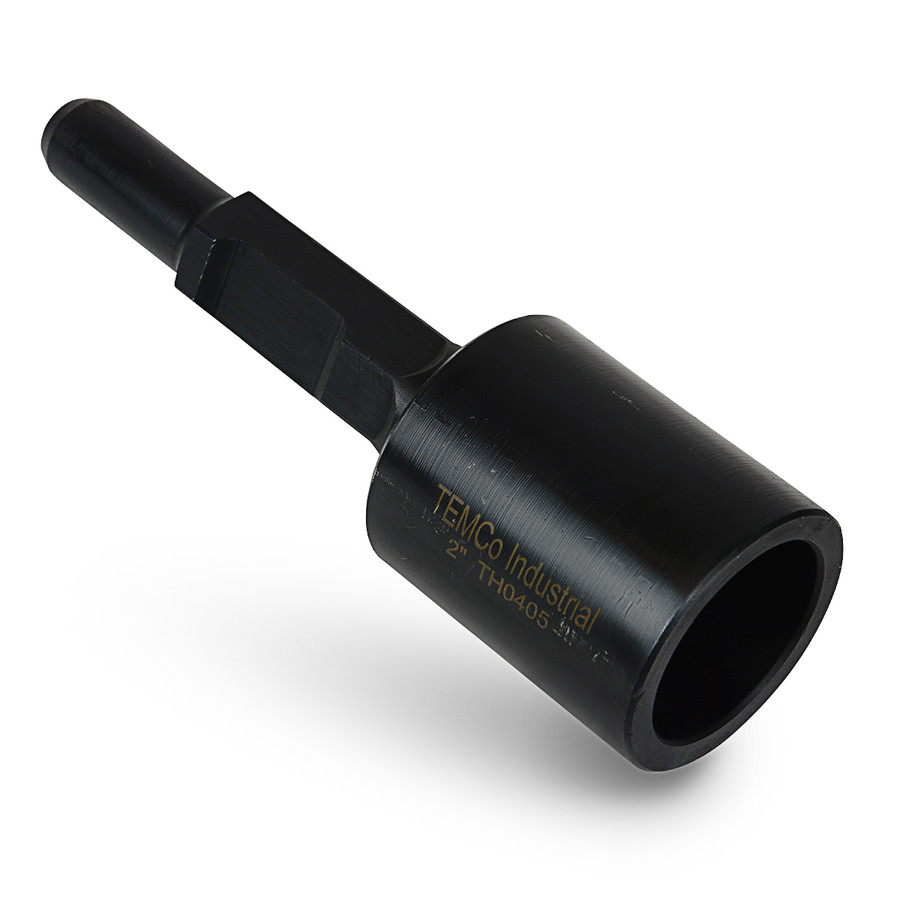 1-1/8'' / 30 mm Hex Shank Demo Hammer T Post Driver Attachment