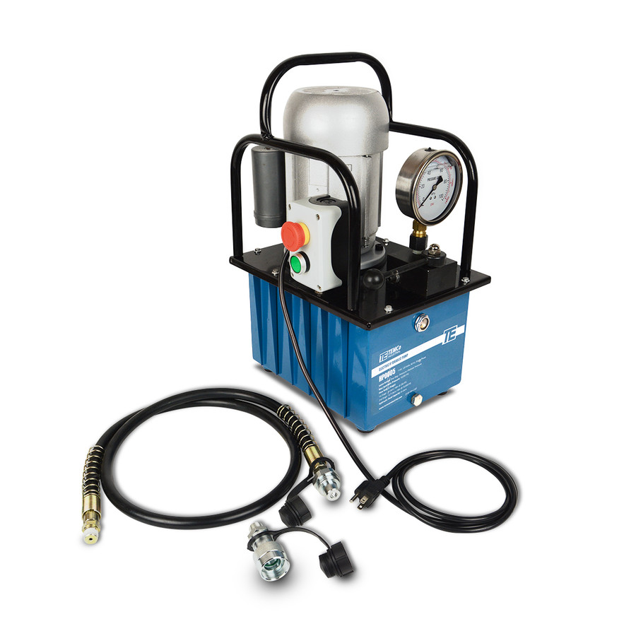 HP0005 - Electric Hydraulic Pump Power Pack Unit 2 Stage Single Acting 110v 10k psi 488 Cubic in Capacity