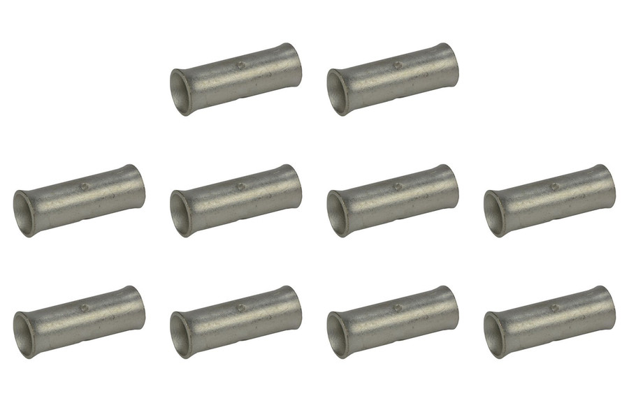 1 AWG Tin Plated Copper Butt Splice Connector - 10 Pack
