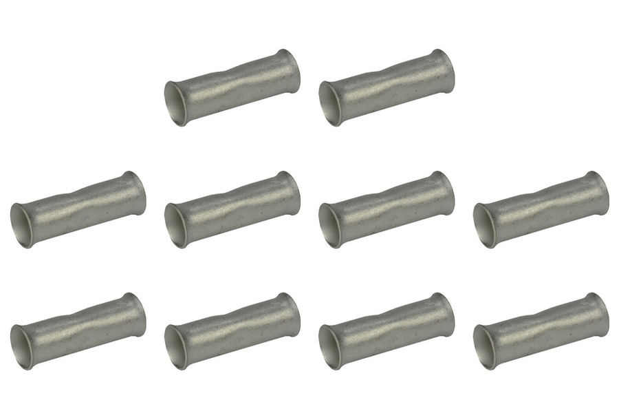 2/0 AWG Tin Plated Copper Butt Splice Connector - 10 Pack