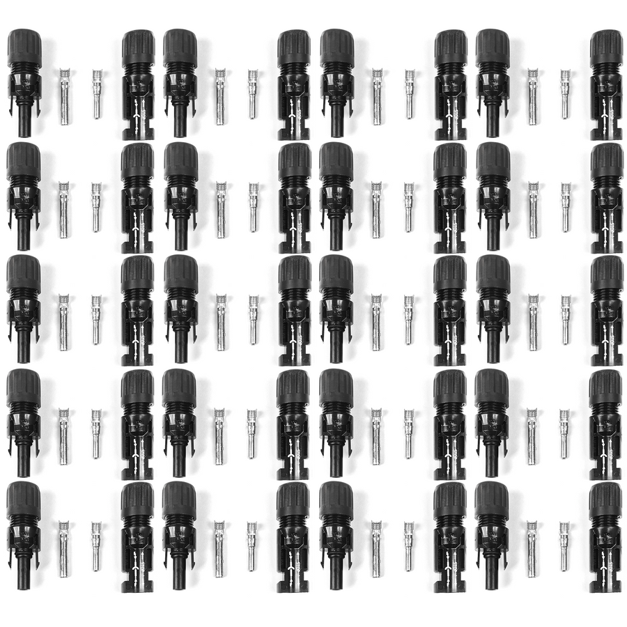 Staubli MC4 PV Solar Panel Cable Connector 20 Pairs - Made in USA