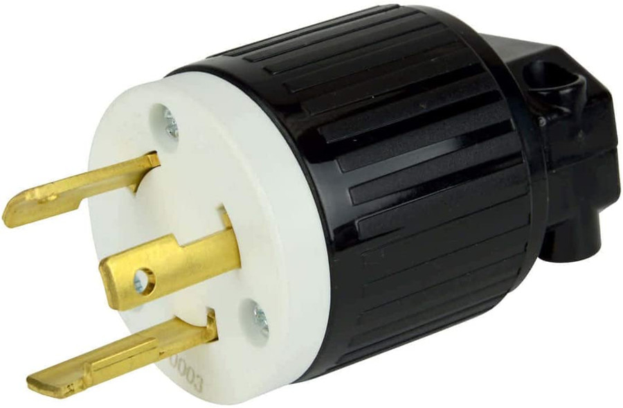 NEMA L5-30P Male Plug 30A 125V Locking UL Listed for Generator RV Camper Trailer