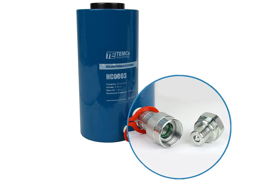 Hollow Hydraulic Cylinder Ram 30 TON 4 Inch Stroke