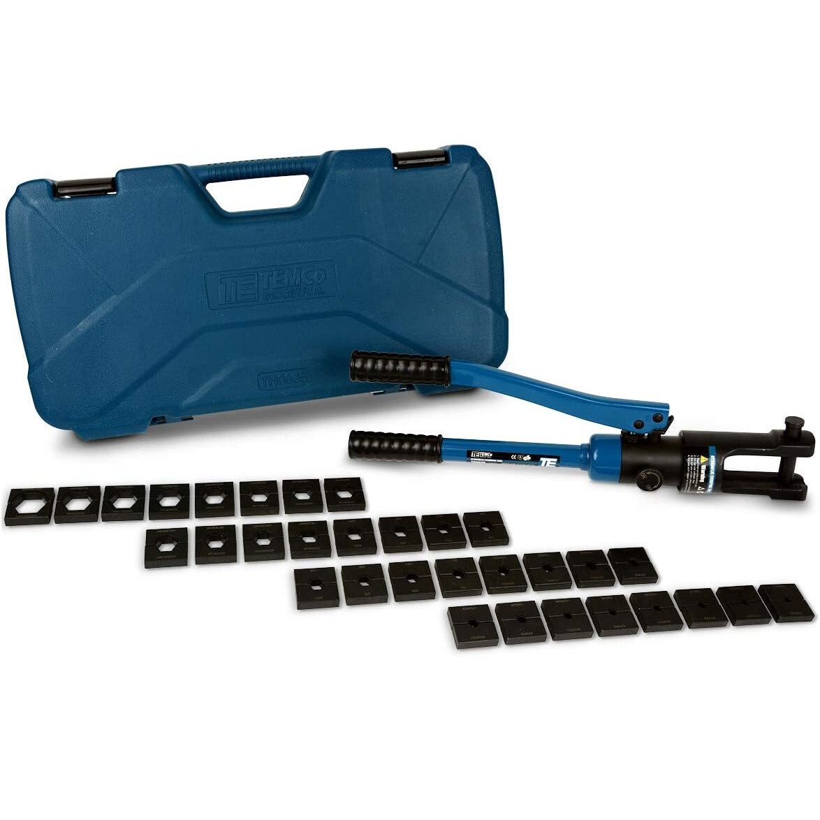 TH0005 V2.0 Hydraulic Cable Lug Crimper (11 US TON) 10 AWG to 600