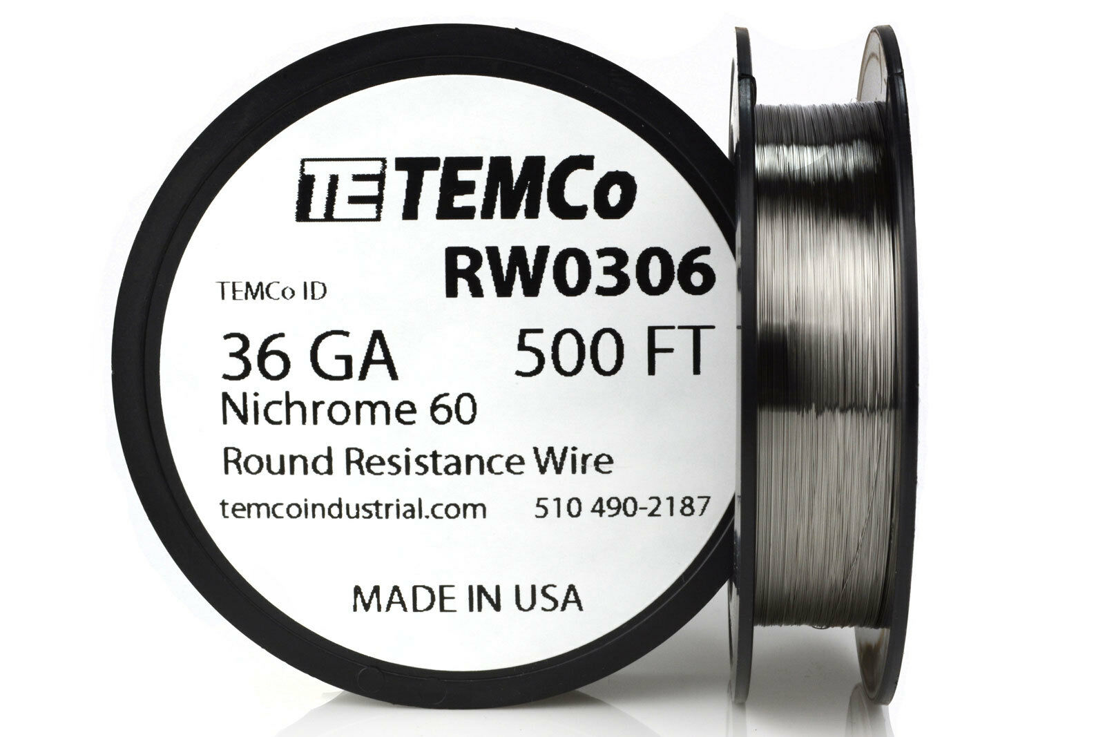 Nastro Nichrome 60 (piatto) Filo 3/16"" X 0,0056", 0,50 Ohm/ft, Bobina - Foto 8