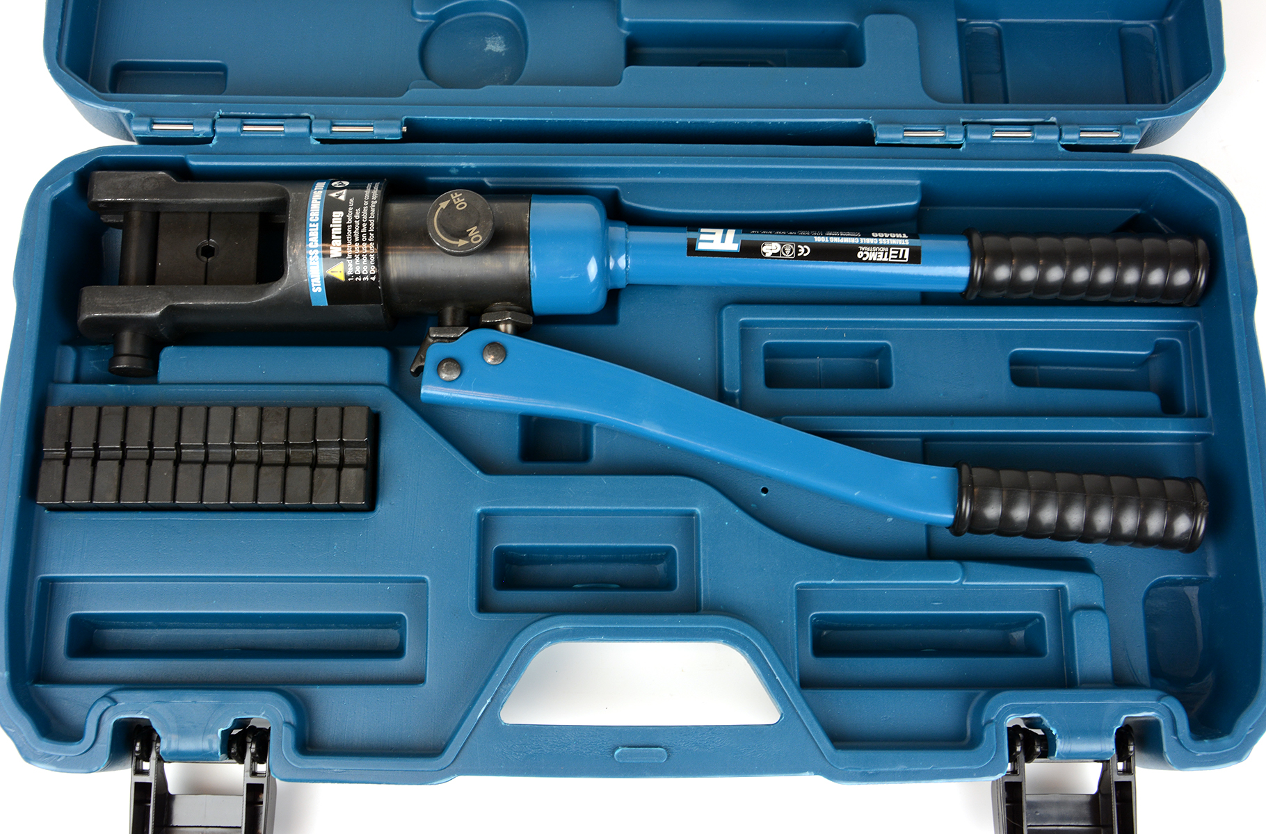 hydraulic cable crimping tool