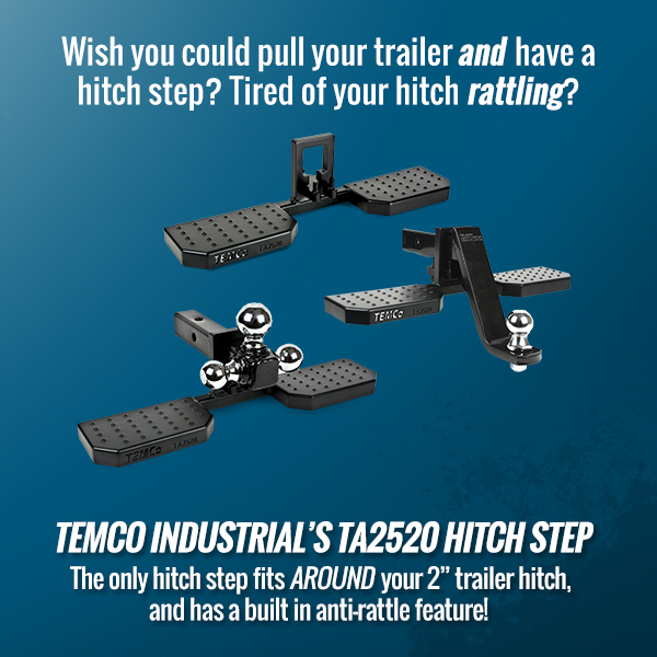 TEMCo Industrial TA2520 Hitch Step