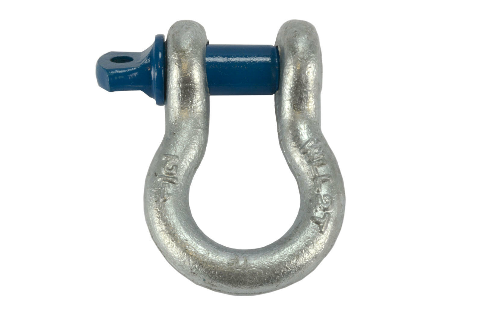 thumbnail image 2 of 5/8" Bolt Type Lifting Shackle With Nut & Cotter Pin - 3.75 Ton Rating (2-Pack) 2 of 4