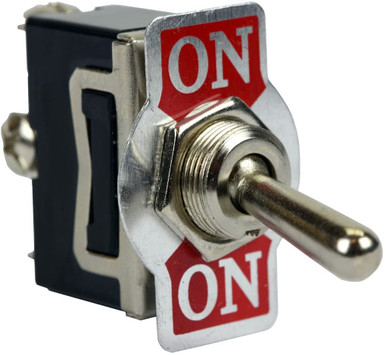 Heavy Duty 20A 125V ON-ON SPDT 3 Terminal Toggle Switch - TEMCo
