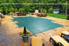 18' x 36' with 4' x 6' Center End Steps - Ultra-Loc III Solid Gray In-Ground Pool Safety Cover